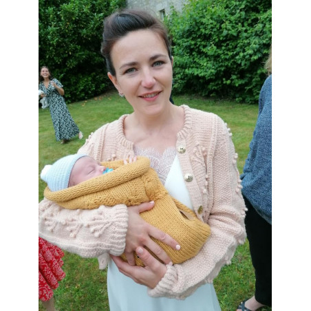 Cocoon "Ma Petite Laine" 0-6 Monate: Der moderne Schlafsack