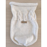 Swaddled baby cocoon for hip dysplasia Swaddled baby cocoon for hip dysplasia