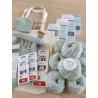 Kit tricot bébé : trousseau de naissance à tricoter Kit tricot bébé : trousseau de naissance à tricoter