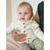 Kit "je tricote le gilet bébé pour aller au bal" Kit "je tricote le gilet bébé pour aller au bal"