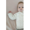 Kit "je tricote le gilet bébé pour aller au bal" Kit "je tricote le gilet bébé pour aller au bal"