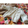Kit "je tricote le gilet bébé pour aller au bal" Kit "je tricote le gilet bébé pour aller au bal"