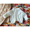 Kit "je tricote le gilet bébé pour aller au bal" Kit "je tricote le gilet bébé pour aller au bal"