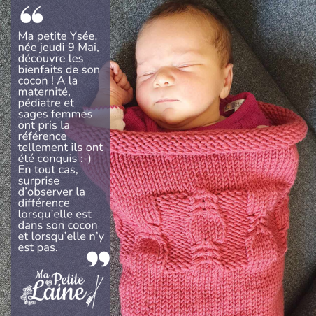 Casulo Ma Petite Laine: enfaixamento suave e eficaz