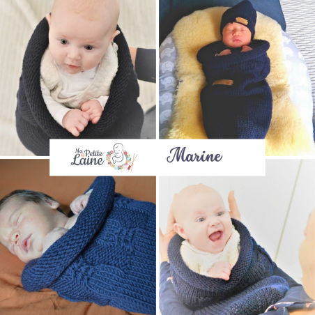 Cocoon "Ma Petite Laine" 0-6 Monate: Der moderne Schlafsack