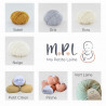 Gorro ajustable 0-6 meses: perfecto para bebé, suave lana merino Gorro ajustable 0-6 meses: perfecto para bebé, suave lana merino