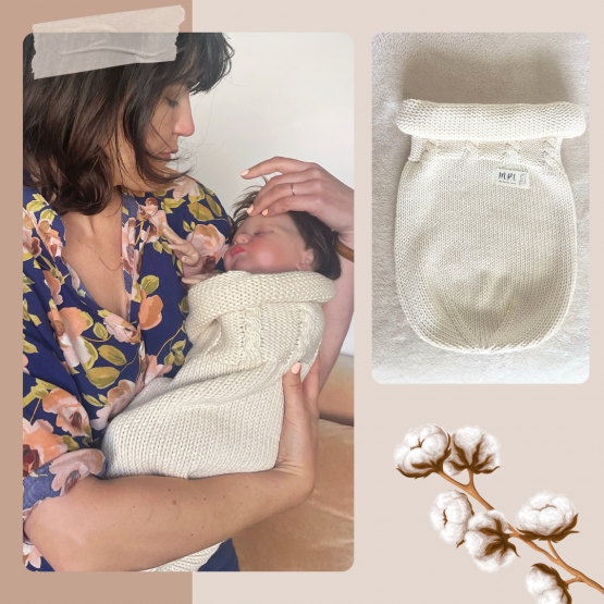 Le Cocon Malin  "Ma petite Laine" : Un emmaillotage doux efficace