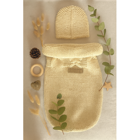 Kit de tricô para bebê: kit de nascimento para tricotar