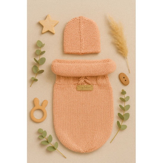 Kit de tricô para bebê: kit de nascimento para tricotar