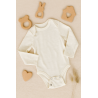 Mitwachsender Body aus 100 % Merinowolle