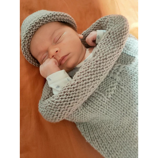 Recarga para Kit 'Coconut': lã merino para um bebê quentinho Recarga para Kit 'Coconut': lã merino para um bebê quentinho