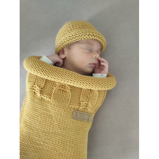 Bonnet évolutif 0-6 mois : parfait pour bébé, laine mérinos douce Bonnet évolutif 0-6 mois : parfait pour bébé, laine mérinos douce