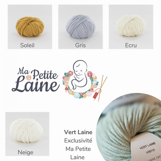 Kit recharge chaussons : laine Mérinos et tutoriel vidéo inclus Kit recharge chaussons : laine Mérinos et tutoriel vidéo inclus