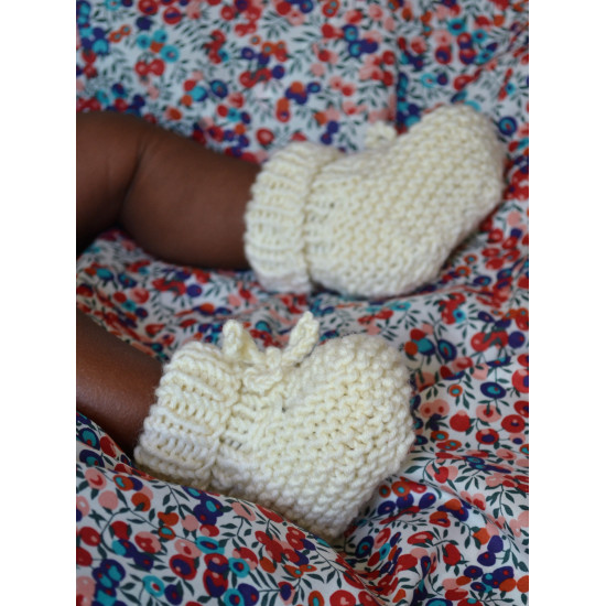 Kit recharge chaussons : laine Mérinos et tutoriel vidéo inclus Kit recharge chaussons : laine Mérinos et tutoriel vidéo inclus