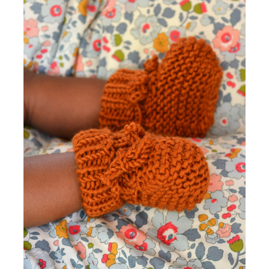 Kit recharge chaussons : laine Mérinos et tutoriel vidéo inclus Kit recharge chaussons : laine Mérinos et tutoriel vidéo inclus