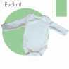 Body Evolutivo 100% merino - Prodotto in Francia Body Evolutivo 100% merino - Prodotto in Francia