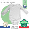 Body Evolutivo 100% merino - Prodotto in Francia Body Evolutivo 100% merino - Prodotto in Francia