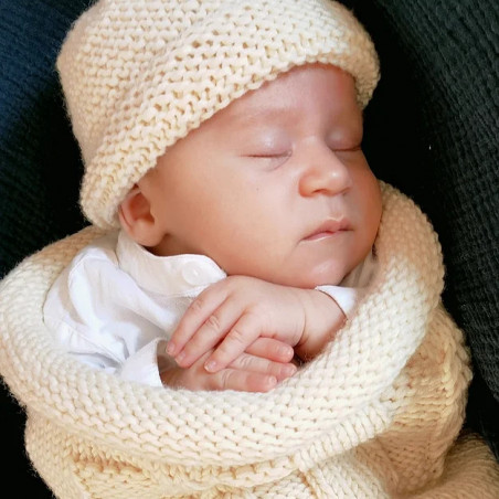 Nachfüllen des „Evolving Hat“-Kits : Merinowolle, ideal für das Baby