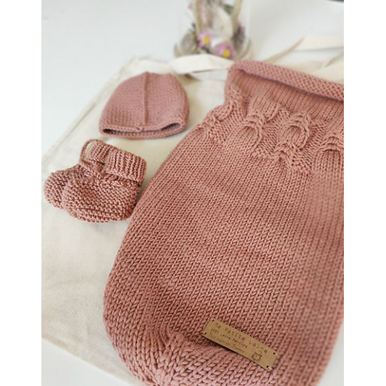 Refilling the “Adjustable Hat” Kit : merino wool, ideal for the baby