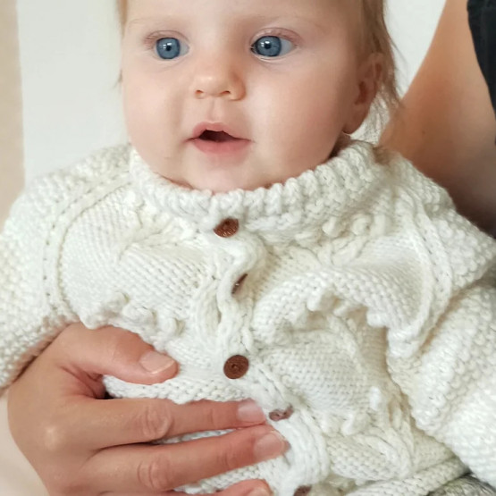 Patron gilet bébé kit à tricoter