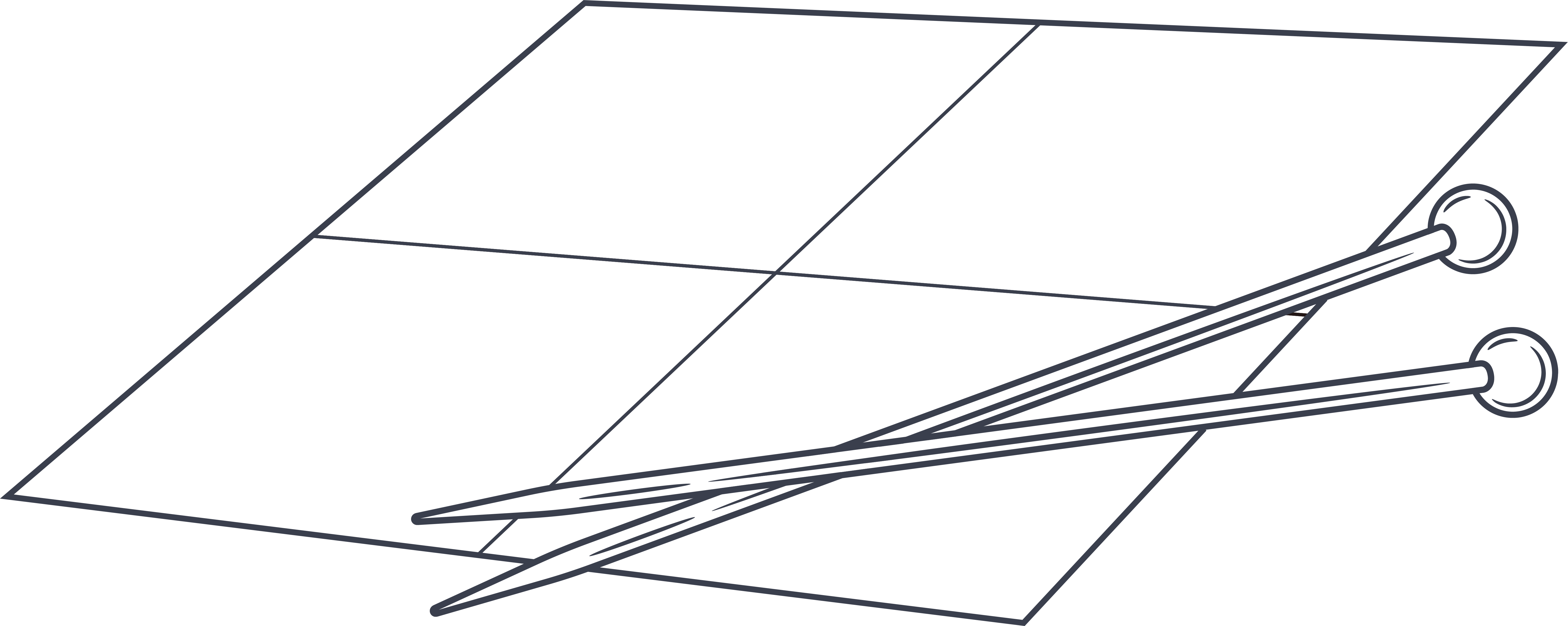 Picto Je préfère le patron pour AIGUILLES DROITES ( au lieu de circulaires)